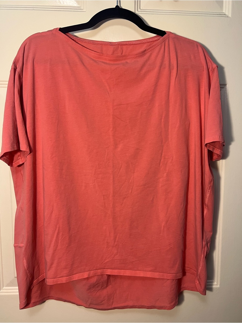 lululemon athletica Coral Boxy Short Sleeve Top